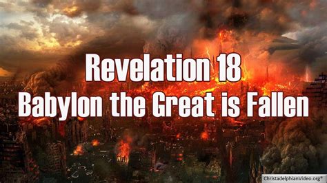 who is babylon in revelation 18.